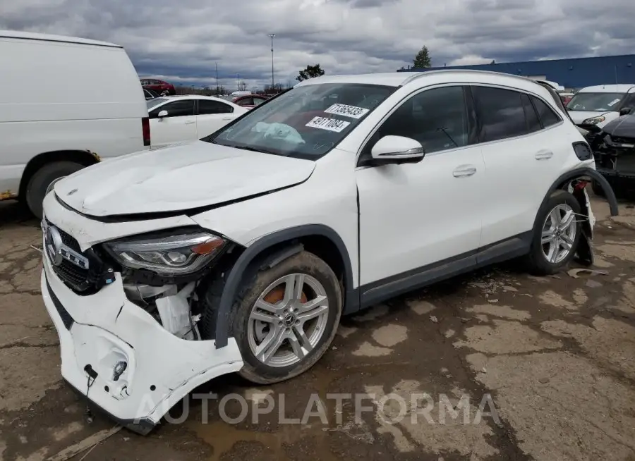 MERCEDES-BENZ GLA 250 2022 vin W1N4N4GB3NJ394363 from auto auction Copart