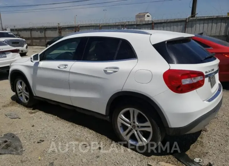 MERCEDES-BENZ GLA 250 2019 vin WDCTG4EB5KU014928 from auto auction Copart