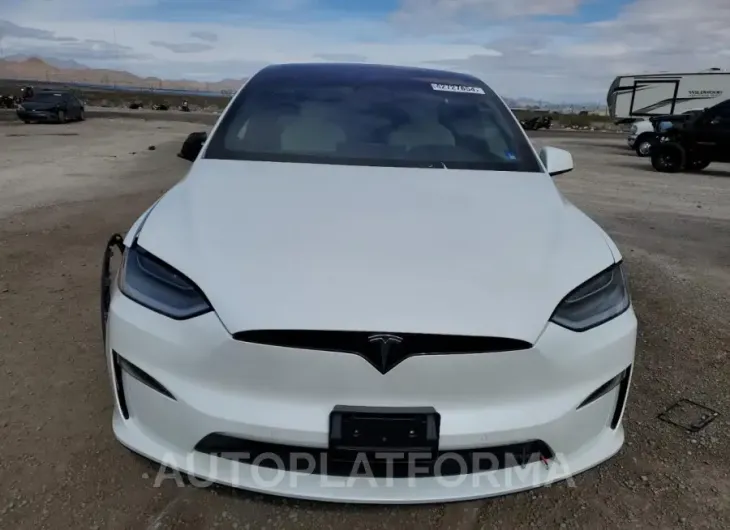 TESLA MODEL X 2022 vin 7SAXCBE69NF332366 from auto auction Copart