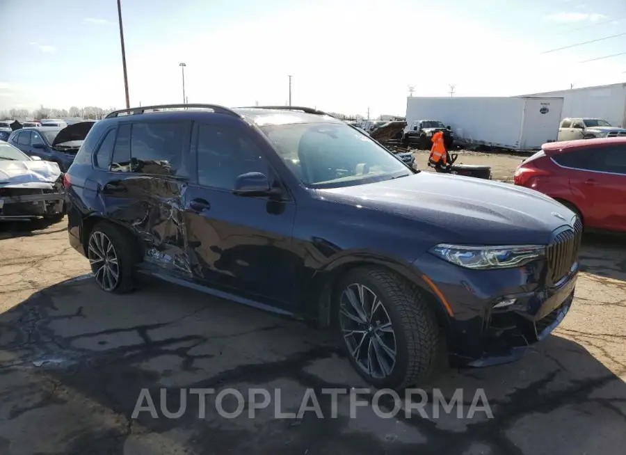 BMW X7 M50I 2022 vin 5UXCX6C00N9J83280 from auto auction Copart