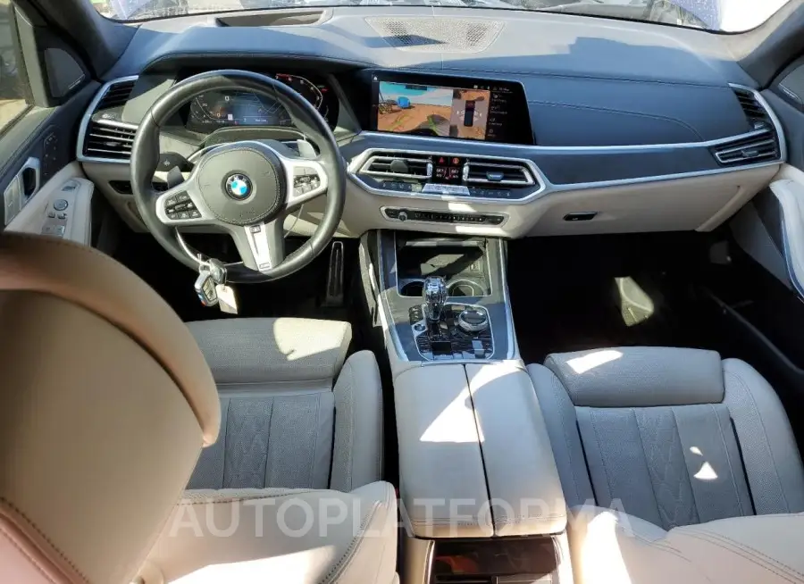 BMW X7 M50I 2022 vin 5UXCX6C00N9J83280 from auto auction Copart