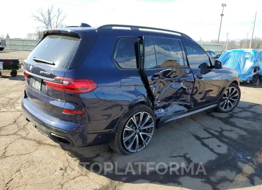 BMW X7 M50I 2022 vin 5UXCX6C00N9J83280 from auto auction Copart