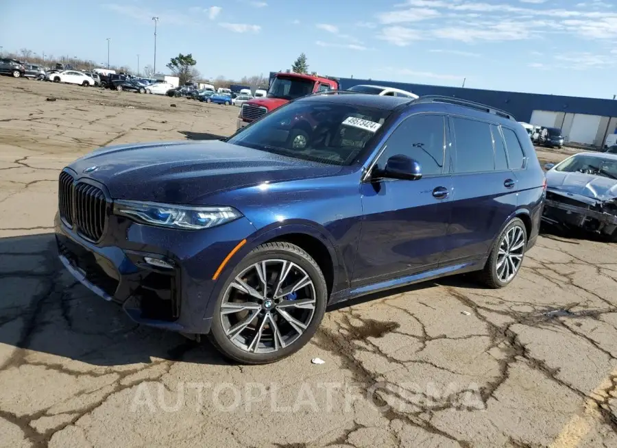 BMW X7 M50I 2022 vin 5UXCX6C00N9J83280 from auto auction Copart