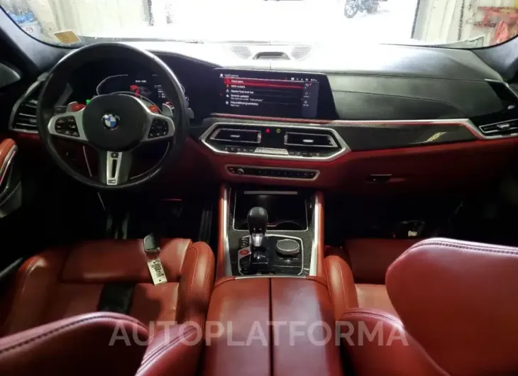 BMW X6 M 2021 vin 5YMCY0C01M9E12327 from auto auction Copart