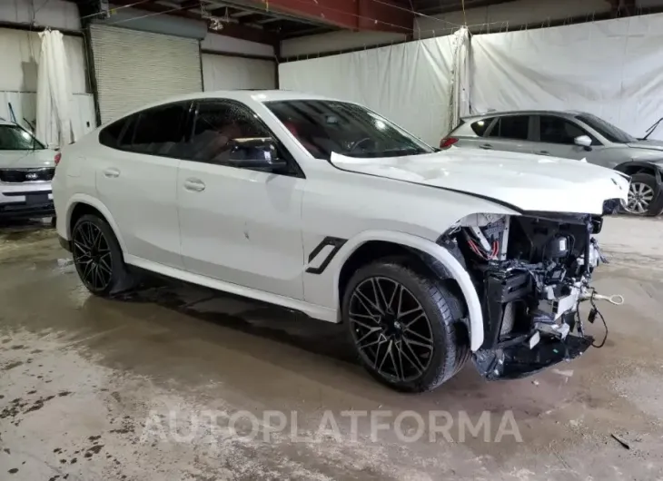 BMW X6 M 2021 vin 5YMCY0C01M9E12327 from auto auction Copart