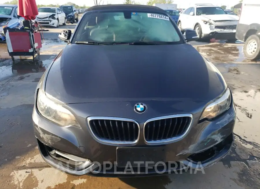 BMW 228 I 2015 vin WBA1K5C55FV242911 from auto auction Copart