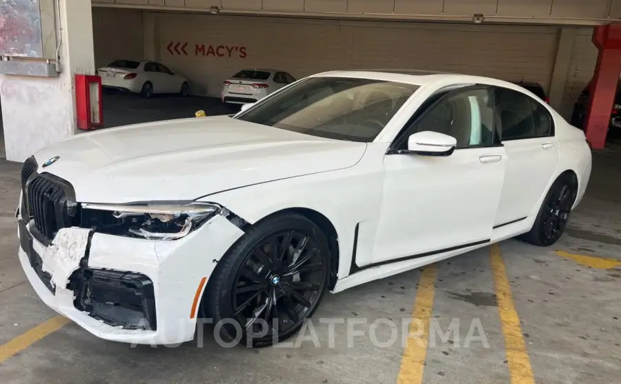 BMW 740 I 2022 vin WBA7T2C05NCH92603 from auto auction Copart