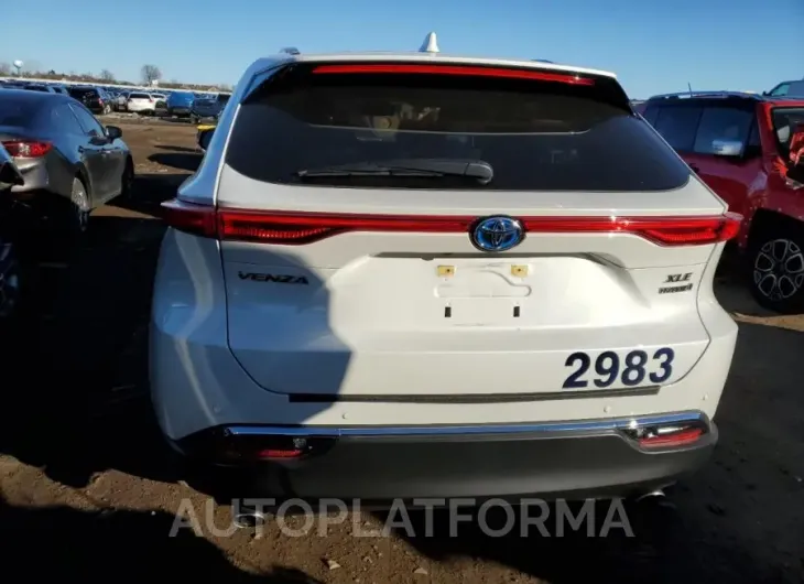 TOYOTA VENZA LE 2021 vin JTEAAAAH1MJ079489 from auto auction Copart