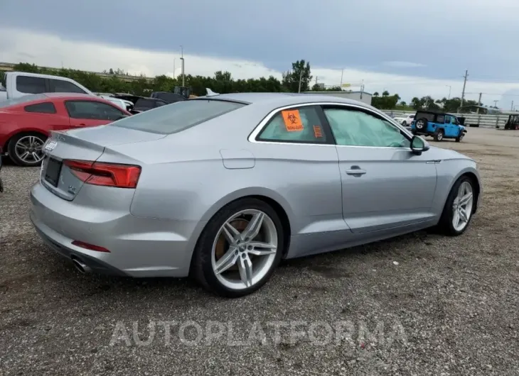 AUDI A5 PREMIUM 2018 vin WAUTNAF50JA000614 from auto auction Copart