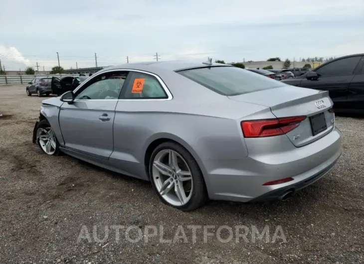 AUDI A5 PREMIUM 2018 vin WAUTNAF50JA000614 from auto auction Copart