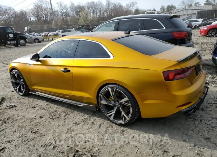 AUDI A5 PRESTIG 2019 vin WAUUNAF54KA018359 from auto auction Copart