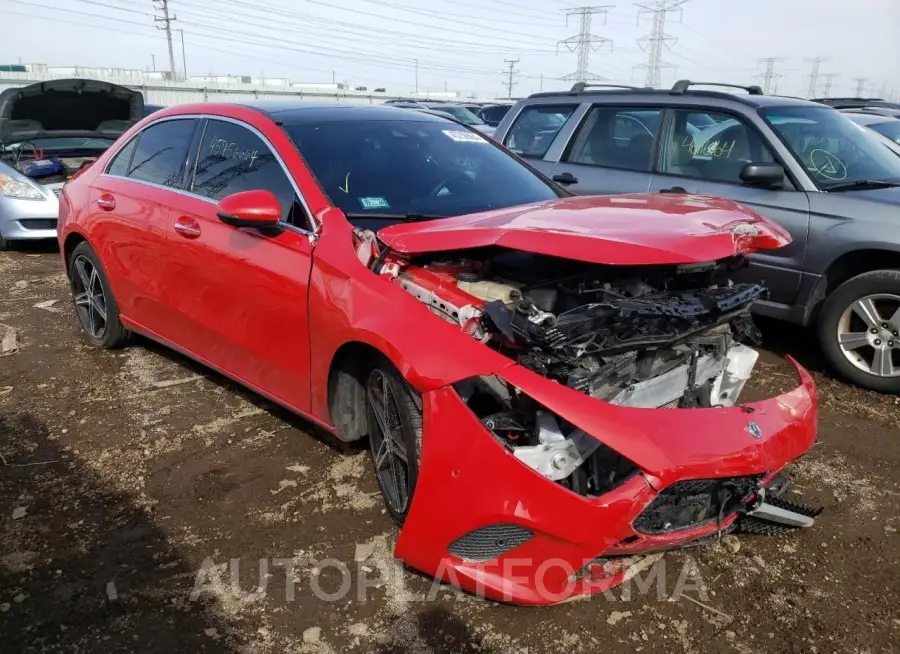 MERCEDES-BENZ A 220 4MAT 2019 vin WDD3G4FB5KW020419 from auto auction Copart