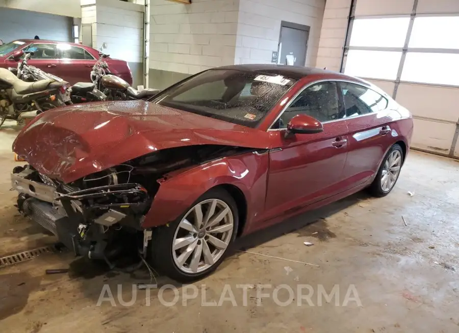 AUDI A5 PREMIUM 2018 vin WAUBNCF51JA005988 from auto auction Copart