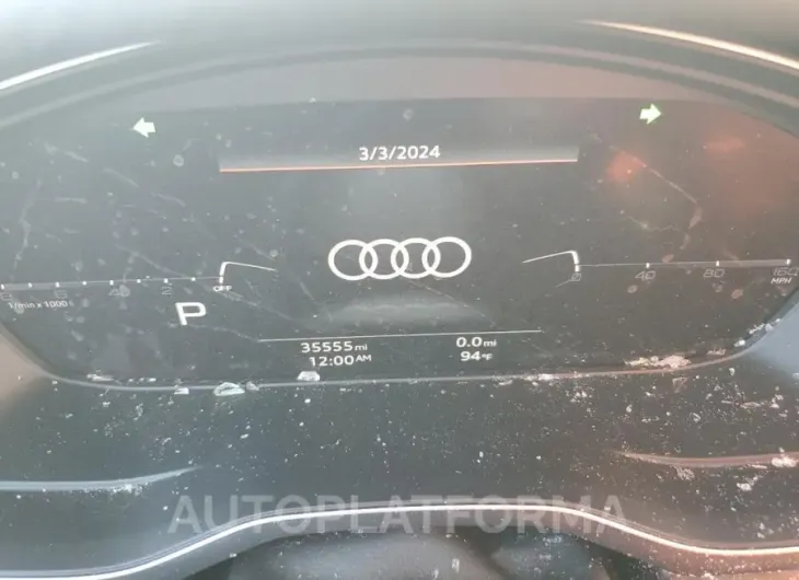 AUDI A5 PREMIUM 2020 vin WAUTNAF51LA016761 from auto auction Copart