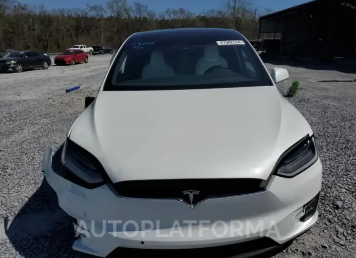 TESLA MODEL X 2019 vin 5YJXCAE23KF204320 from auto auction Copart