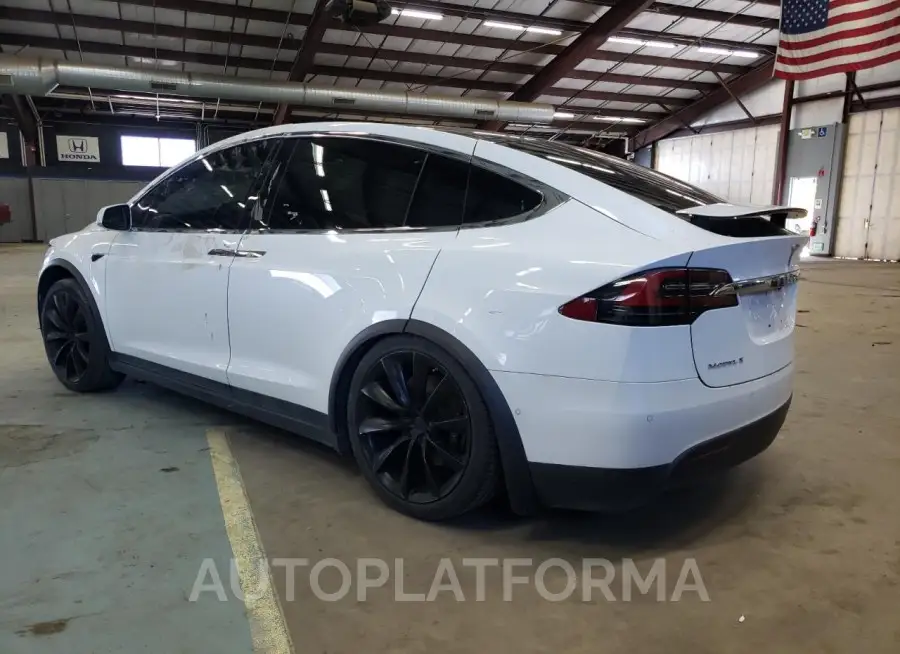 TESLA MODEL X 2017 vin 5YJXCBE2XHF042491 from auto auction Copart