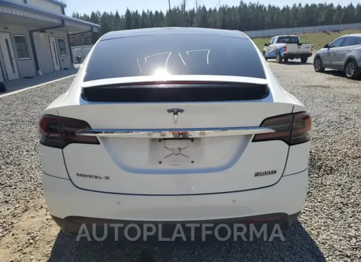 TESLA MODEL X 2017 vin 5YJXCBE48HF035637 from auto auction Copart