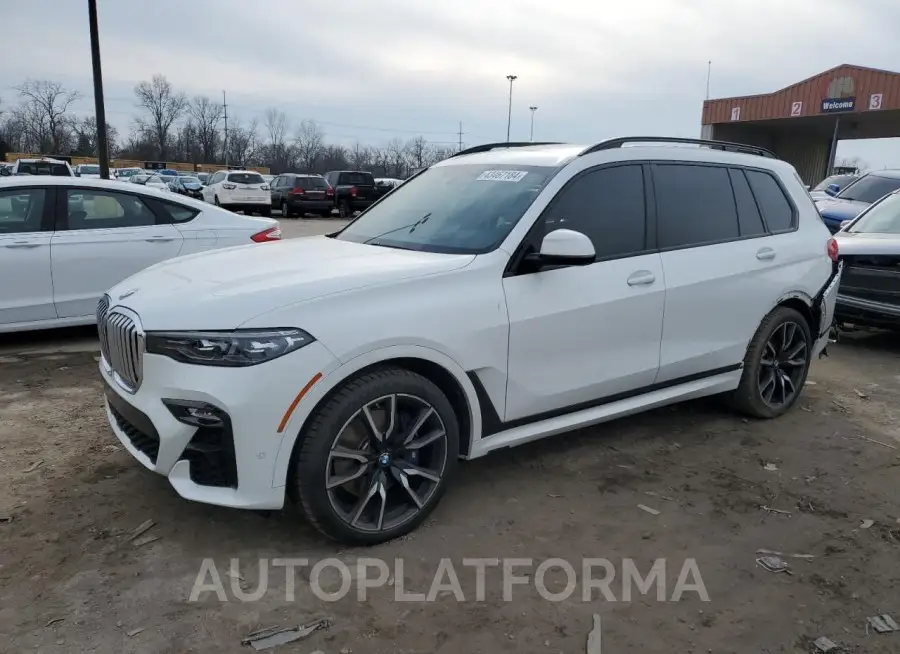 BMW X7 XDRIVE4 2019 vin 5UXCW2C50KL089194 from auto auction Copart