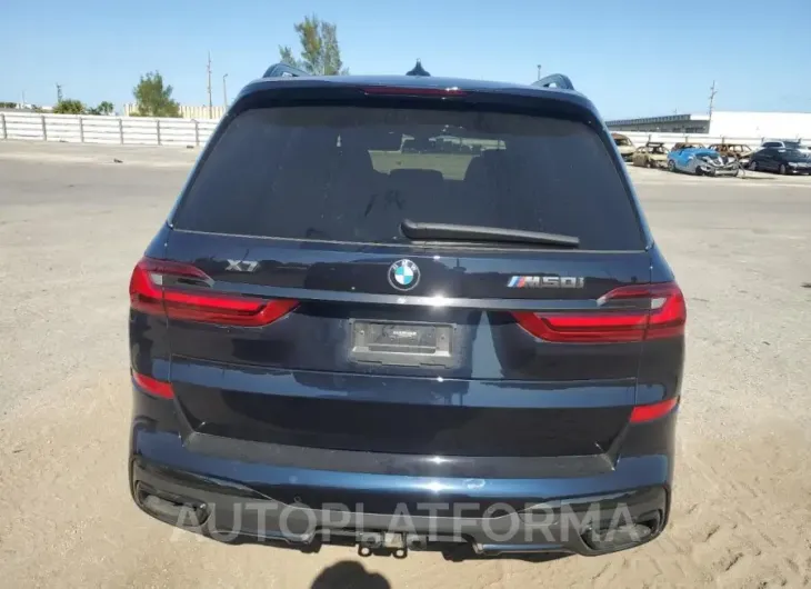 BMW X7 M50I 2021 vin 5UXCX6C06M9H34992 from auto auction Copart