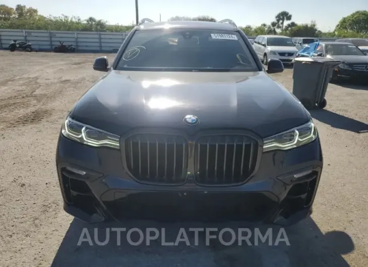 BMW X7 M50I 2021 vin 5UXCX6C06M9H34992 from auto auction Copart