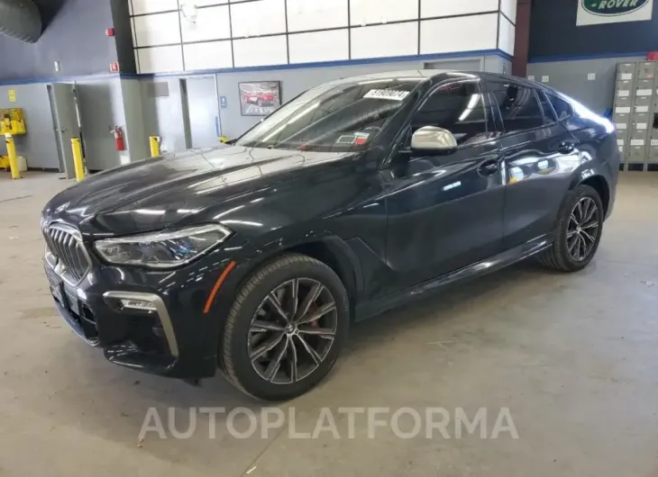 BMW X6 M50I 2021 vin 5UXCY8C05M9F19919 from auto auction Copart