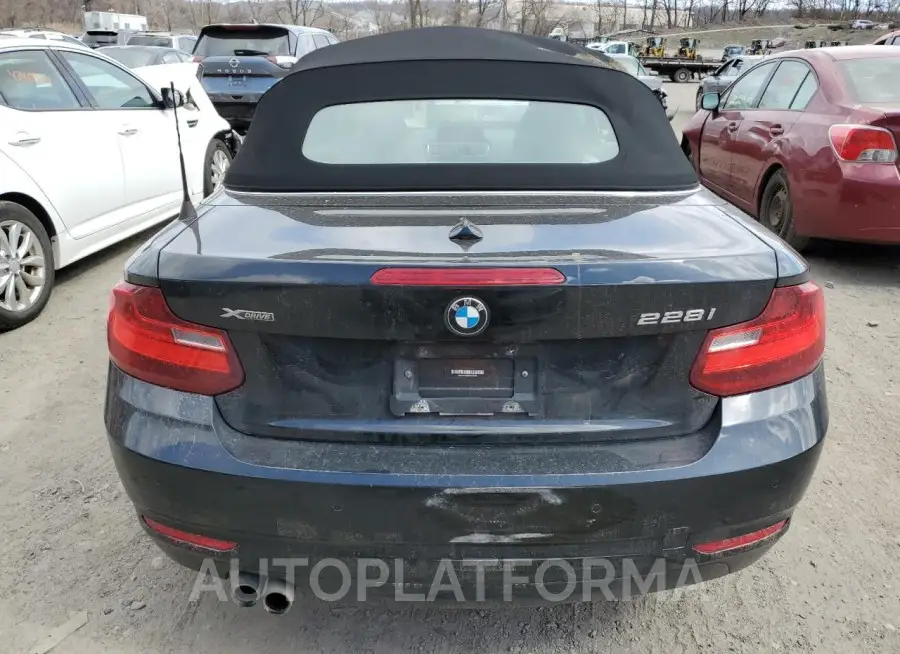 BMW 228 XI 2015 vin WBA1K7C5XFV473086 from auto auction Copart