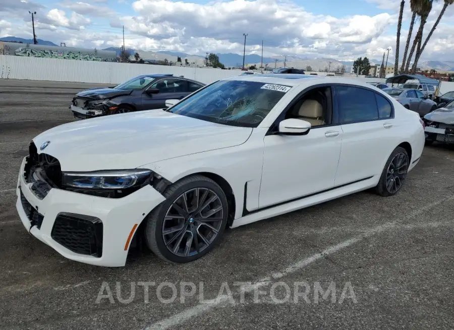 BMW 750 XI 2020 vin WBA7U2C0XLGJ59823 from auto auction Copart