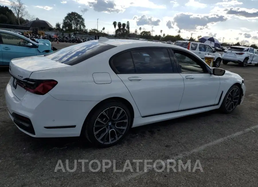 BMW 750 XI 2020 vin WBA7U2C0XLGJ59823 from auto auction Copart