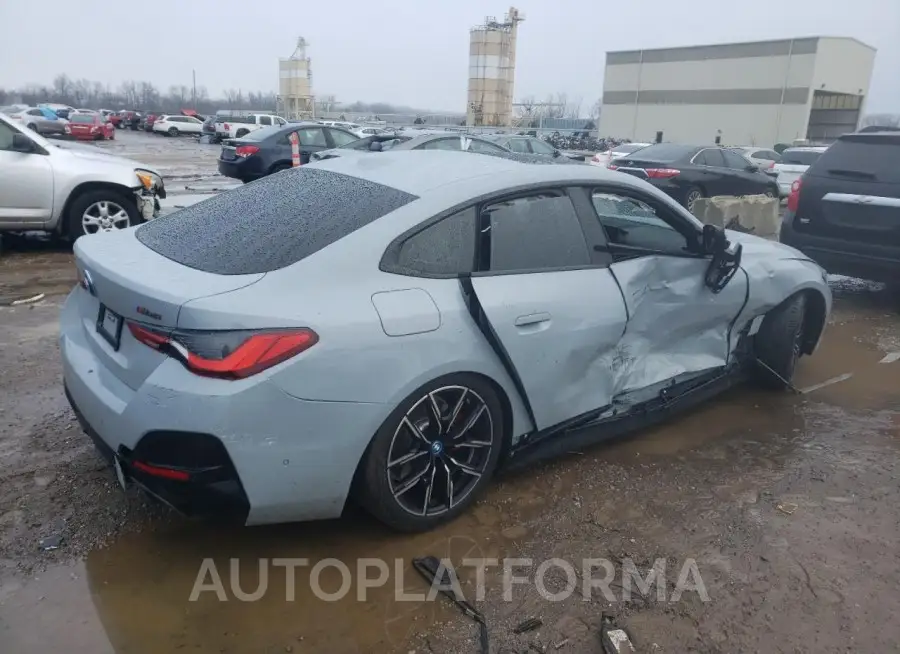 BMW I4 M50 2023 vin WBY33AW05PFP96896 from auto auction Copart