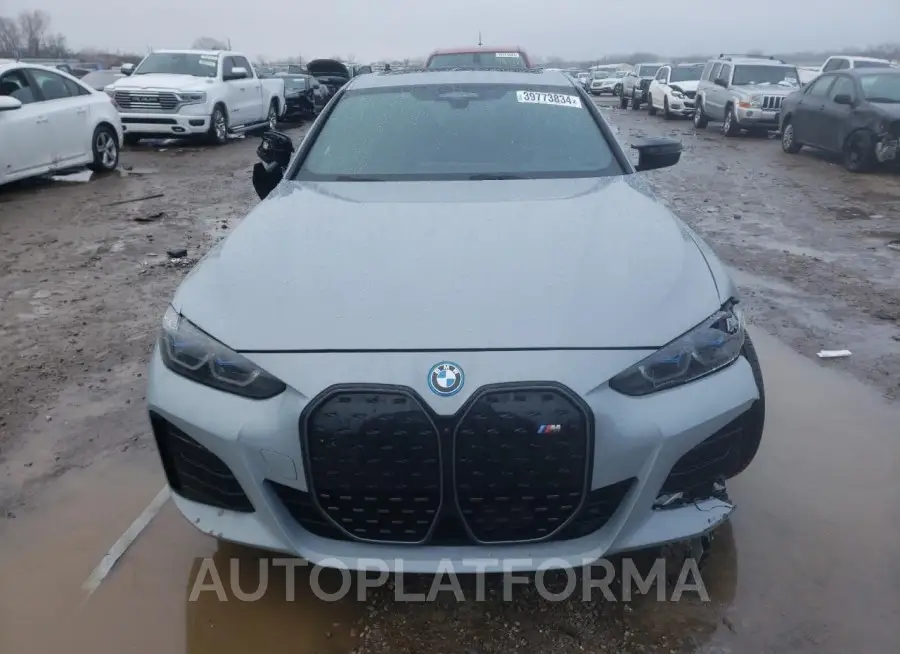 BMW I4 M50 2023 vin WBY33AW05PFP96896 from auto auction Copart