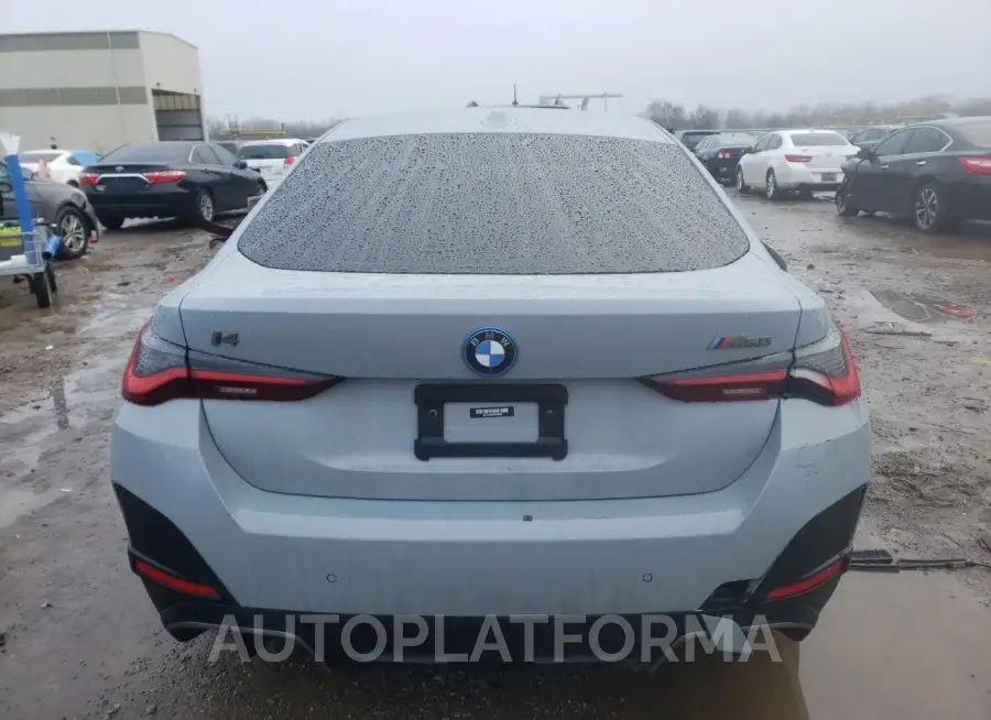 BMW I4 M50 2023 vin WBY33AW05PFP96896 from auto auction Copart