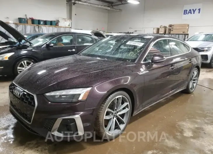 AUDI A5 PREMIUM 2021 vin WAUFACF56MA025896 from auto auction Copart