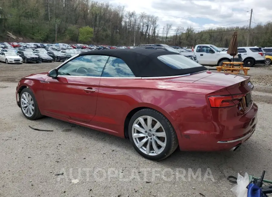 AUDI A5 PREMIUM 2018 vin WAUYNGF55JN001307 from auto auction Copart