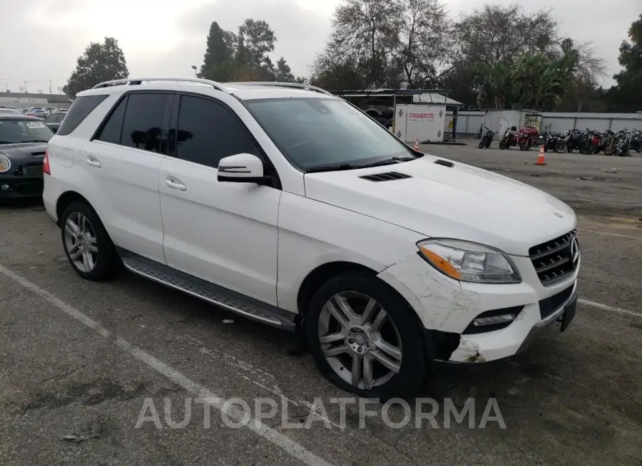 MERCEDES-BENZ ML 350 2015 vin 4JGDA5JB1FA530259 from auto auction Copart