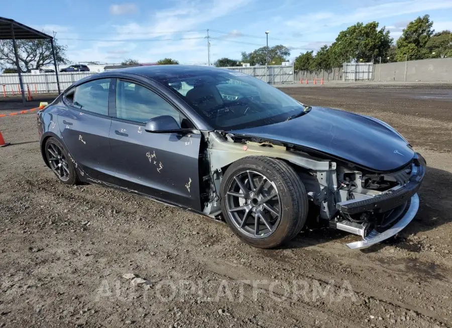 TESLA MODEL 3 2023 vin 5YJ3E1EA5PF467240 from auto auction Copart