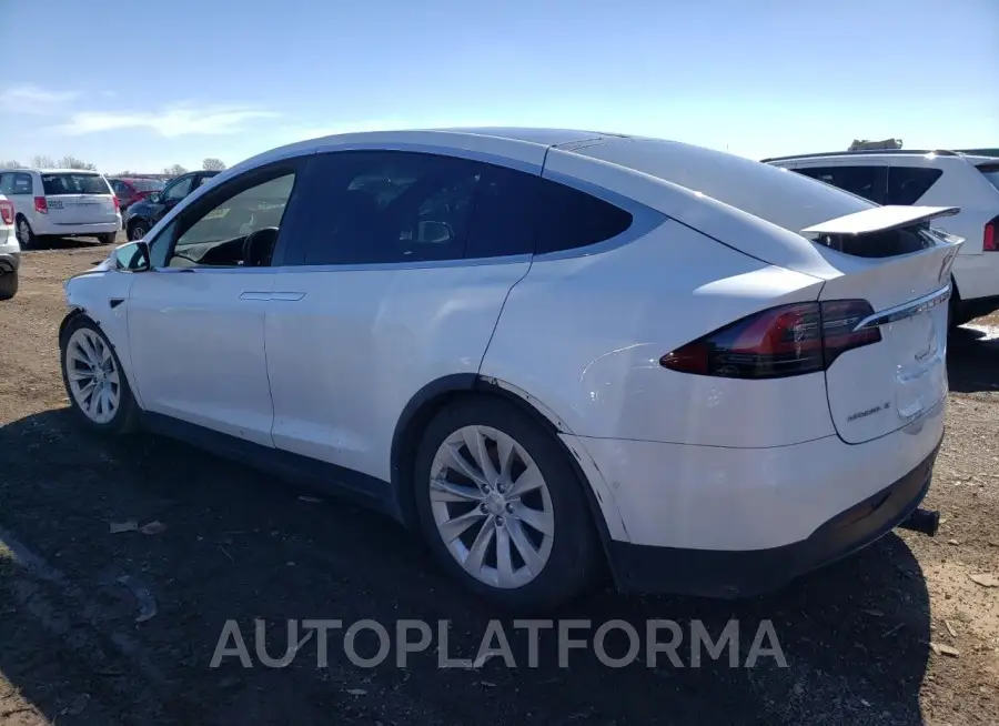 TESLA MODEL X 2018 vin 5YJXCAE20JF112192 from auto auction Copart