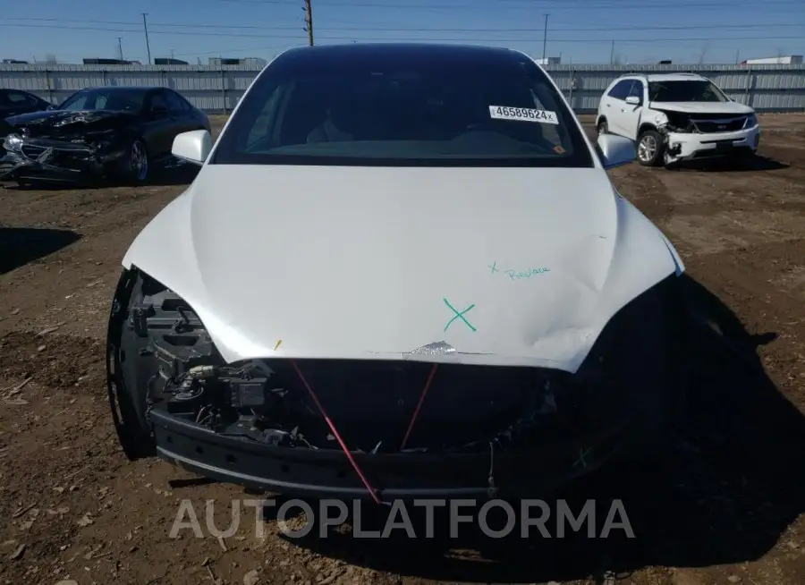 TESLA MODEL X 2018 vin 5YJXCAE20JF112192 from auto auction Copart