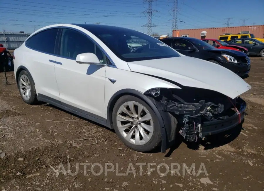 TESLA MODEL X 2018 vin 5YJXCAE20JF112192 from auto auction Copart