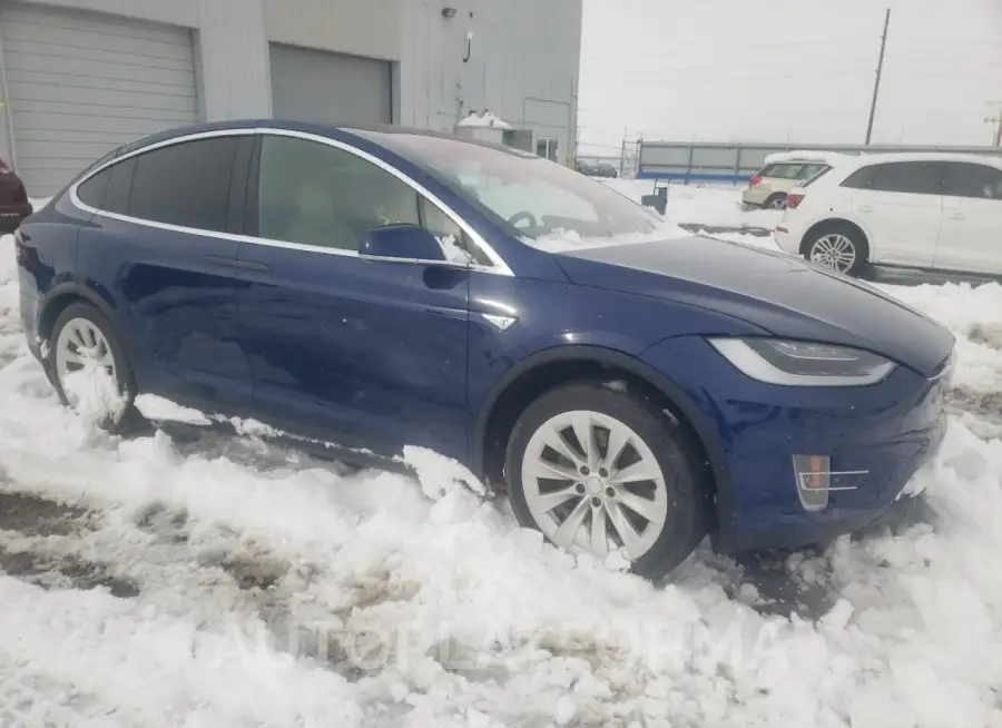 TESLA MODEL X 2016 vin 5YJXCAE23GF003055 from auto auction Copart