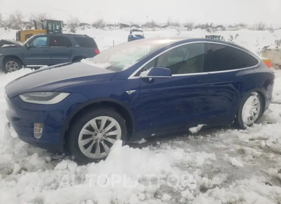 TESLA MODEL X 2016 vin 5YJXCAE23GF003055 from auto auction Copart