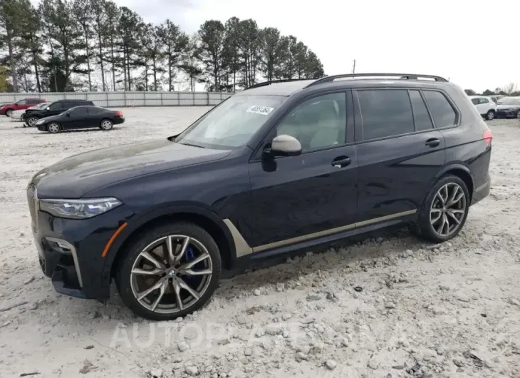 BMW X7 M50I 2021 vin 5UXCX6C06M9E24390 from auto auction Copart