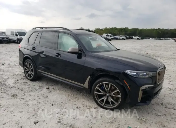 BMW X7 M50I 2021 vin 5UXCX6C06M9E24390 from auto auction Copart