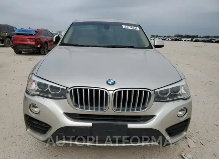 BMW X4 XDRIVE2 2015 vin 5UXXW3C59F0M88300 from auto auction Copart