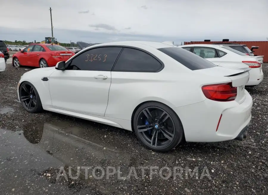 BMW M2 2018 vin WBS1J5C51JVD37654 from auto auction Copart