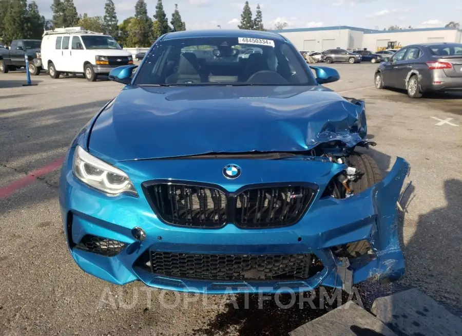 BMW M2 COMPETI 2021 vin WBS2U7C01M7J70617 from auto auction Copart