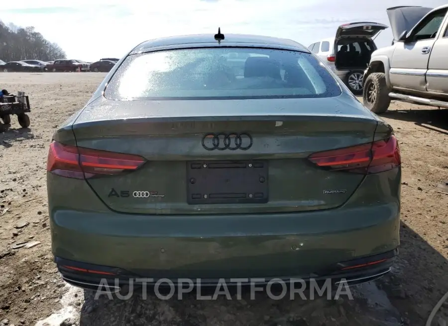 AUDI A5 PRESTIG 2022 vin WAUEACF57NA040775 from auto auction Copart