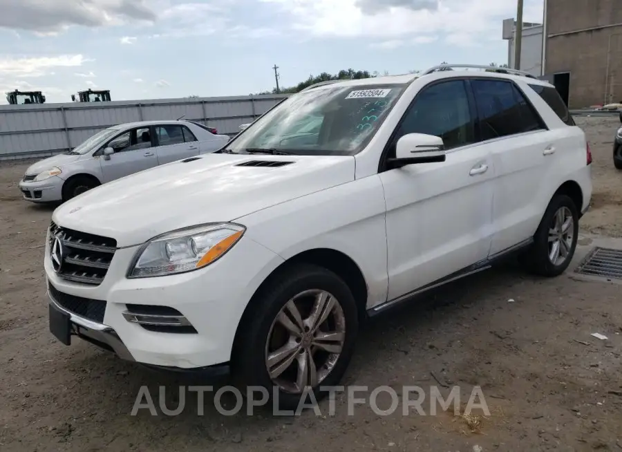 MERCEDES-BENZ ML 350 4MA 2015 vin 4JGDA5HB5FA613375 from auto auction Copart