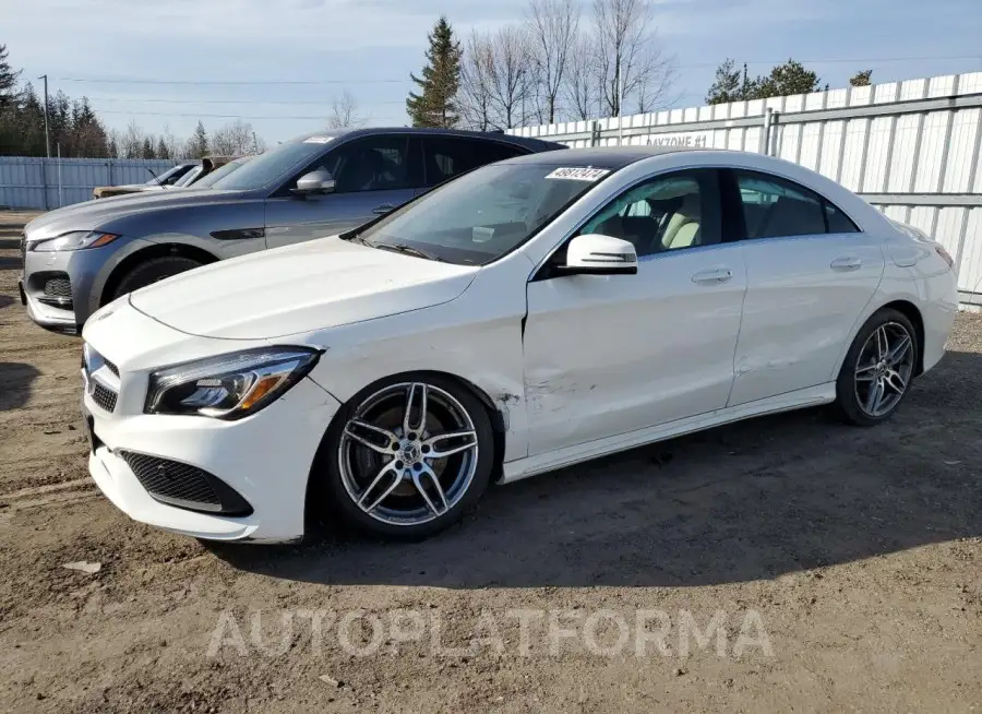 MERCEDES-BENZ CLA 250 4M 2018 vin WDDSJ4GB5JN641529 from auto auction Copart