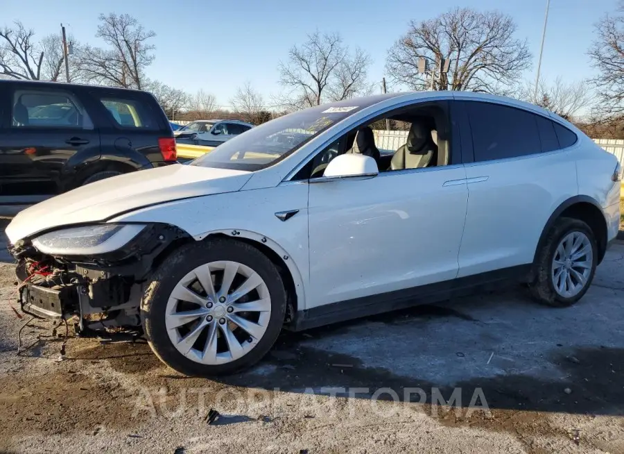 TESLA MODEL X 2018 vin 5YJXCBE2XJF126560 from auto auction Copart