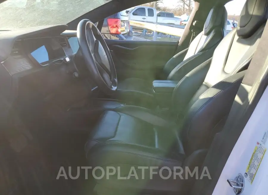 TESLA MODEL X 2018 vin 5YJXCBE2XJF126560 from auto auction Copart